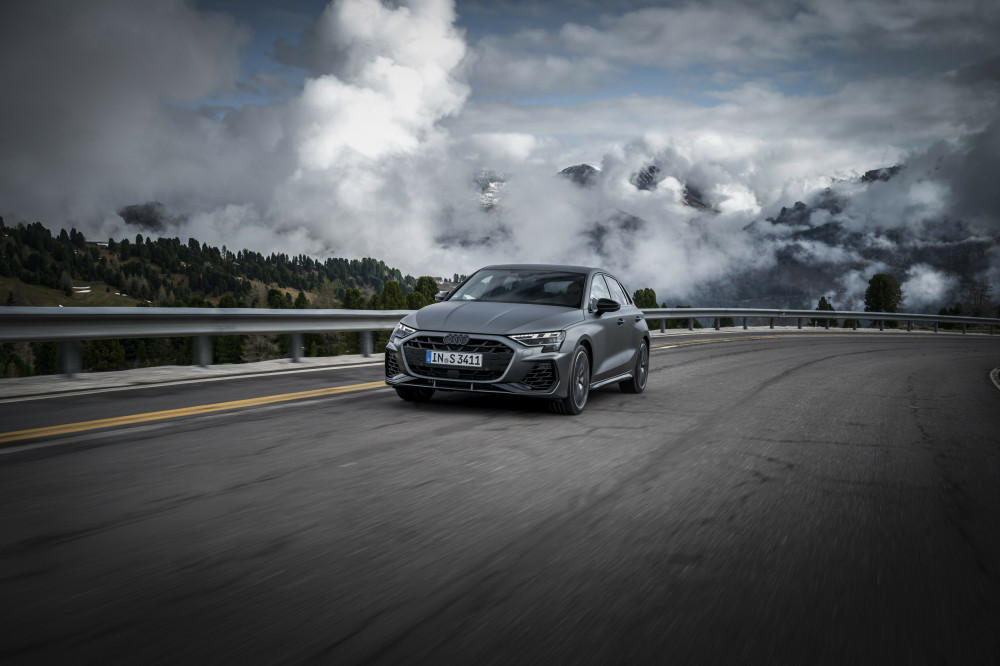 Audi S3 in the Dolomites
